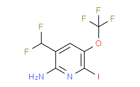 AM190813 | 1804604-78-1 | 2-Amino-3-(difluoromethyl)-6-iodo-5-(trifluoromethoxy)pyridine