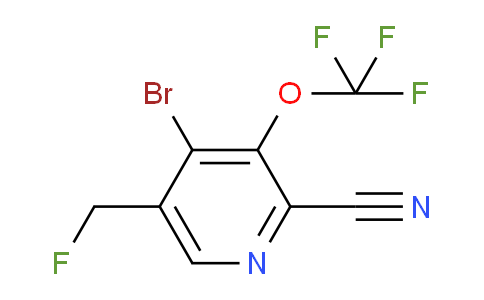 AM190814 | 1806172-30-4 | 4-Bromo-2-cyano-5-(fluoromethyl)-3-(trifluoromethoxy)pyridine