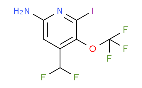 AM190819 | 1803927-66-3 | 6-Amino-4-(difluoromethyl)-2-iodo-3-(trifluoromethoxy)pyridine