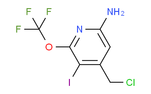 AM190828 | 1803530-46-2 | 6-Amino-4-(chloromethyl)-3-iodo-2-(trifluoromethoxy)pyridine