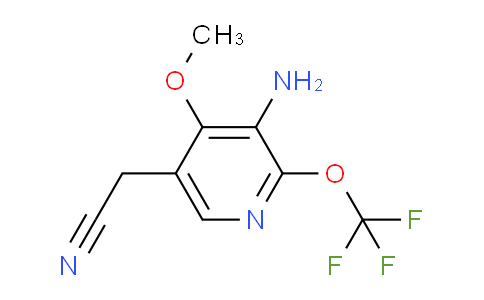 AM190843 | 1804387-55-0 | 3-Amino-4-methoxy-2-(trifluoromethoxy)pyridine-5-acetonitrile
