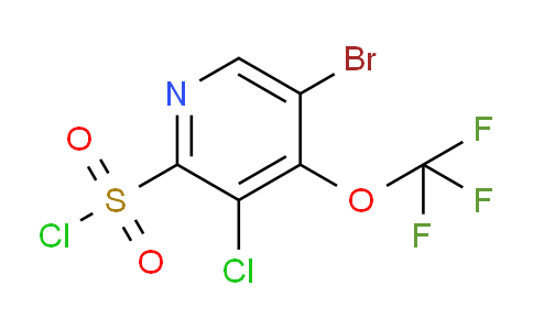 AM190845 | 1804582-93-1 | 5-Bromo-3-chloro-4-(trifluoromethoxy)pyridine-2-sulfonyl chloride
