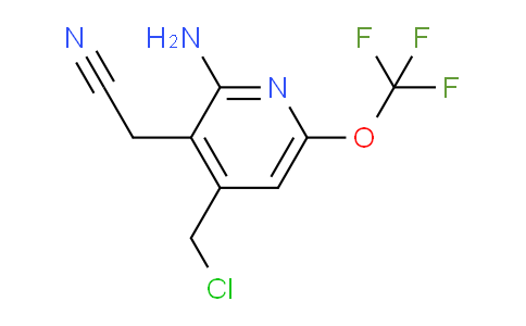 AM190848 | 1804536-47-7 | 2-Amino-4-(chloromethyl)-6-(trifluoromethoxy)pyridine-3-acetonitrile