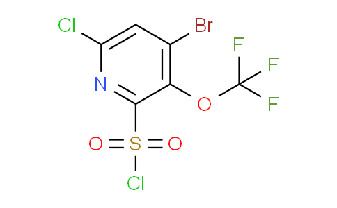 AM190850 | 1806016-32-9 | 4-Bromo-6-chloro-3-(trifluoromethoxy)pyridine-2-sulfonyl chloride