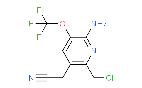 AM190852 | 1806234-71-8 | 2-Amino-6-(chloromethyl)-3-(trifluoromethoxy)pyridine-5-acetonitrile