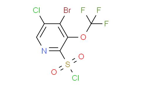 AM190854 | 1806016-38-5 | 4-Bromo-5-chloro-3-(trifluoromethoxy)pyridine-2-sulfonyl chloride