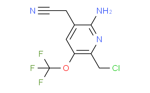 AM190856 | 1804471-88-2 | 2-Amino-6-(chloromethyl)-5-(trifluoromethoxy)pyridine-3-acetonitrile