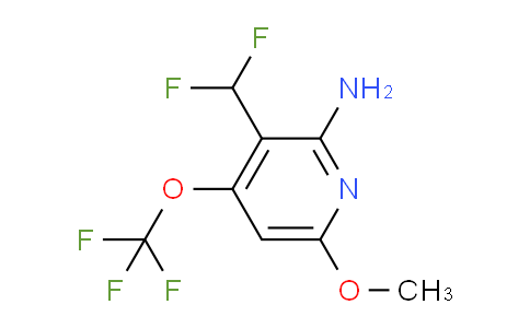 AM190860 | 1804575-17-4 | 2-Amino-3-(difluoromethyl)-6-methoxy-4-(trifluoromethoxy)pyridine
