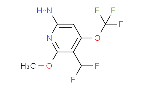 AM190866 | 1804525-53-8 | 6-Amino-3-(difluoromethyl)-2-methoxy-4-(trifluoromethoxy)pyridine