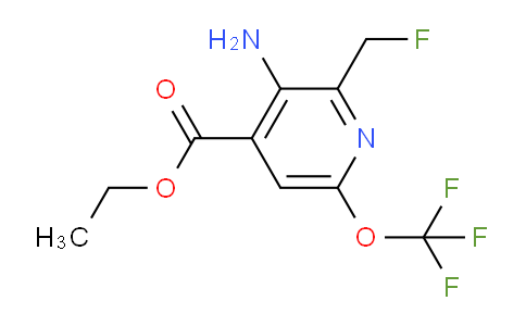 AM190867 | 1803471-36-4 | Ethyl 3-amino-2-(fluoromethyl)-6-(trifluoromethoxy)pyridine-4-carboxylate