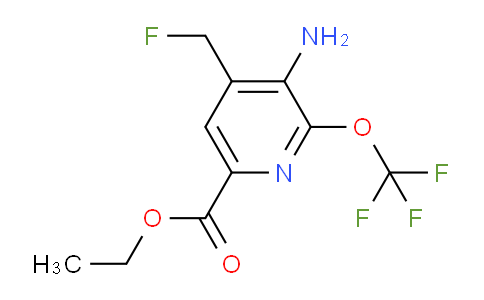 AM190870 | 1804541-00-1 | Ethyl 3-amino-4-(fluoromethyl)-2-(trifluoromethoxy)pyridine-6-carboxylate