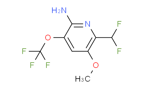 AM190872 | 1803642-50-3 | 2-Amino-6-(difluoromethyl)-5-methoxy-3-(trifluoromethoxy)pyridine