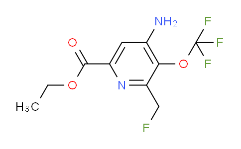 AM190876 | 1806101-84-7 | Ethyl 4-amino-2-(fluoromethyl)-3-(trifluoromethoxy)pyridine-6-carboxylate
