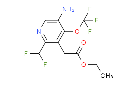AM19088 | 1804537-96-9 | Ethyl 5-amino-2-(difluoromethyl)-4-(trifluoromethoxy)pyridine-3-acetate