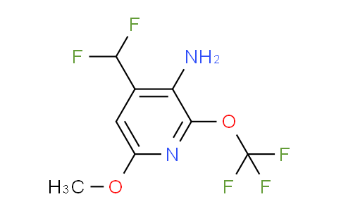 AM190882 | 1804386-80-8 | 3-Amino-4-(difluoromethyl)-6-methoxy-2-(trifluoromethoxy)pyridine