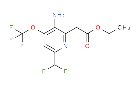 AM19089 | 1804613-42-0 | Ethyl 3-amino-6-(difluoromethyl)-4-(trifluoromethoxy)pyridine-2-acetate