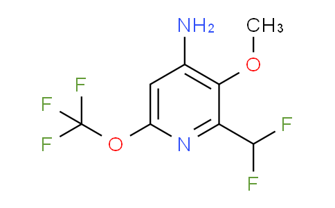 AM190892 | 1804017-80-8 | 4-Amino-2-(difluoromethyl)-3-methoxy-6-(trifluoromethoxy)pyridine