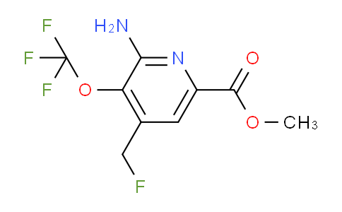 AM190893 | 1806211-54-0 | Methyl 2-amino-4-(fluoromethyl)-3-(trifluoromethoxy)pyridine-6-carboxylate