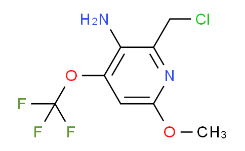 3-Amino-2-(chloromethyl)-6-methoxy-4-(trifluoromethoxy)pyridine