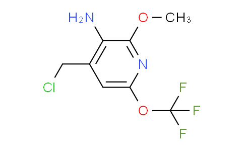 3-Amino-4-(chloromethyl)-2-methoxy-6-(trifluoromethoxy)pyridine