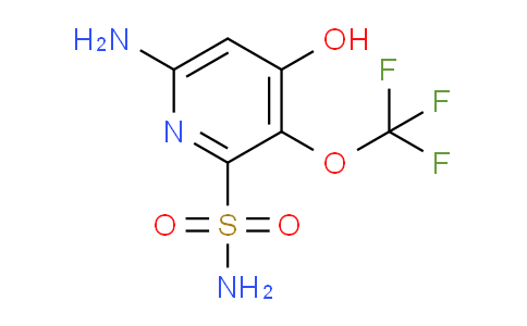 6-Amino-4-hydroxy-3-(trifluoromethoxy)pyridine-2-sulfonamide