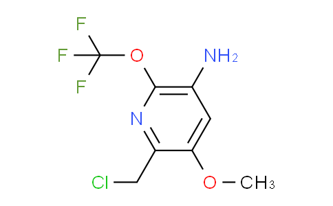 AM190915 | 1804024-97-2 | 5-Amino-2-(chloromethyl)-3-methoxy-6-(trifluoromethoxy)pyridine
