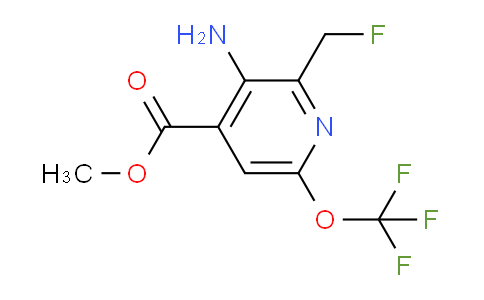 AM190919 | 1804467-05-7 | Methyl 3-amino-2-(fluoromethyl)-6-(trifluoromethoxy)pyridine-4-carboxylate
