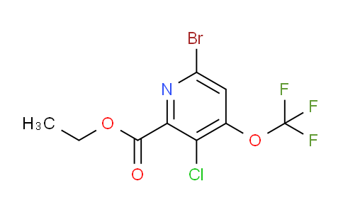 AM190928 | 1806110-60-0 | Ethyl 6-bromo-3-chloro-4-(trifluoromethoxy)pyridine-2-carboxylate
