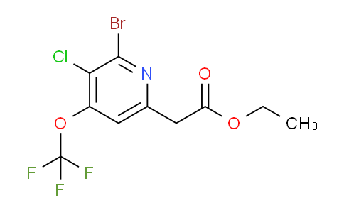 AM19093 | 1804645-06-4 | Ethyl 2-bromo-3-chloro-4-(trifluoromethoxy)pyridine-6-acetate