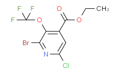 AM190930 | 1804391-73-8 | Ethyl 2-bromo-6-chloro-3-(trifluoromethoxy)pyridine-4-carboxylate