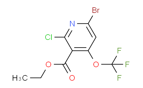 AM190931 | 1804635-45-7 | Ethyl 6-bromo-2-chloro-4-(trifluoromethoxy)pyridine-3-carboxylate