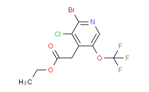 AM19094 | 1806170-44-4 | Ethyl 2-bromo-3-chloro-5-(trifluoromethoxy)pyridine-4-acetate
