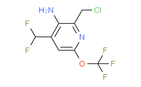 AM190950 | 1805988-22-0 | 3-Amino-2-(chloromethyl)-4-(difluoromethyl)-6-(trifluoromethoxy)pyridine