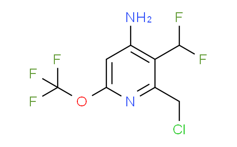 AM190955 | 1803653-55-5 | 4-Amino-2-(chloromethyl)-3-(difluoromethyl)-6-(trifluoromethoxy)pyridine