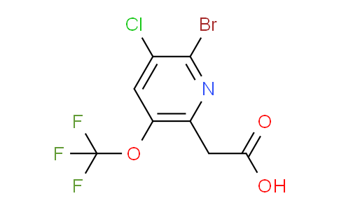 AM190957 | 1803659-79-1 | 2-Bromo-3-chloro-5-(trifluoromethoxy)pyridine-6-acetic acid