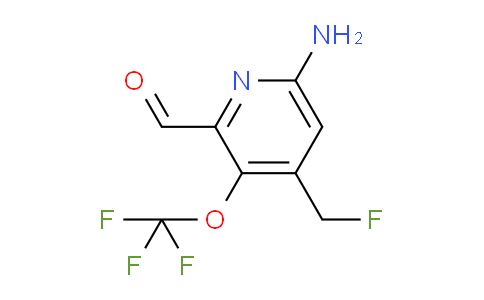 AM190958 | 1804483-04-2 | 6-Amino-4-(fluoromethyl)-3-(trifluoromethoxy)pyridine-2-carboxaldehyde