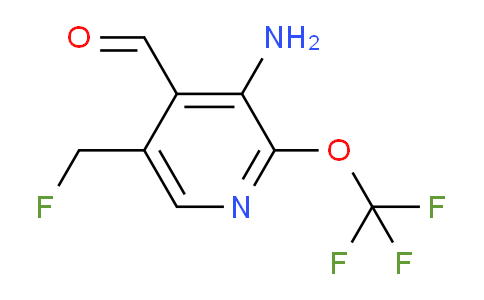 3-Amino-5-(fluoromethyl)-2-(trifluoromethoxy)pyridine-4-carboxaldehyde
