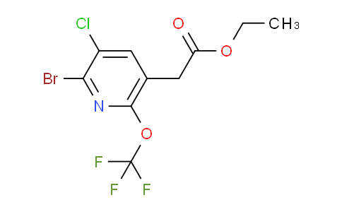 AM19097 | 1806226-66-3 | Ethyl 2-bromo-3-chloro-6-(trifluoromethoxy)pyridine-5-acetate
