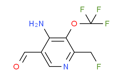 AM190973 | 1806129-56-5 | 4-Amino-2-(fluoromethyl)-3-(trifluoromethoxy)pyridine-5-carboxaldehyde
