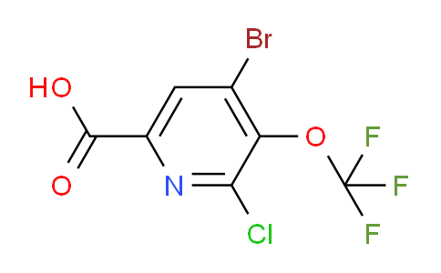 AM190983 | 1806216-47-6 | 4-Bromo-2-chloro-3-(trifluoromethoxy)pyridine-6-carboxylic acid