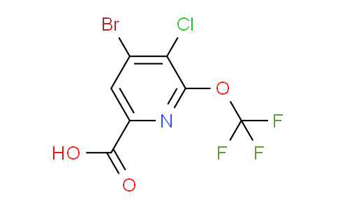 AM190989 | 1804634-11-4 | 4-Bromo-3-chloro-2-(trifluoromethoxy)pyridine-6-carboxylic acid