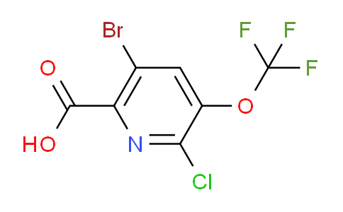 AM190993 | 1804652-31-0 | 5-Bromo-2-chloro-3-(trifluoromethoxy)pyridine-6-carboxylic acid