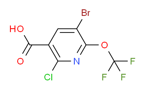 AM190995 | 1803436-99-8 | 3-Bromo-6-chloro-2-(trifluoromethoxy)pyridine-5-carboxylic acid