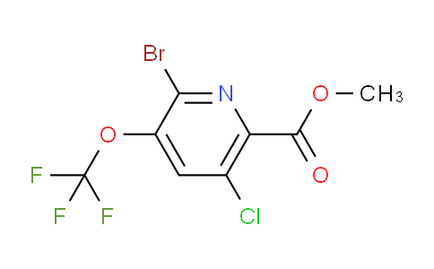 AM191004 | 1803974-53-9 | Methyl 2-bromo-5-chloro-3-(trifluoromethoxy)pyridine-6-carboxylate