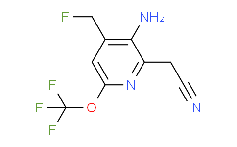 AM191015 | 1803989-26-5 | 3-Amino-4-(fluoromethyl)-6-(trifluoromethoxy)pyridine-2-acetonitrile