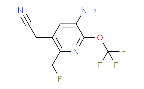 AM191028 | 1804482-08-3 | 3-Amino-6-(fluoromethyl)-2-(trifluoromethoxy)pyridine-5-acetonitrile
