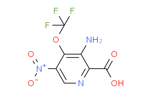 AM191036 | 1804581-47-2 | 3-Amino-5-nitro-4-(trifluoromethoxy)pyridine-2-carboxylic acid