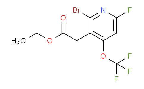 AM19104 | 1806196-89-3 | Ethyl 2-bromo-6-fluoro-4-(trifluoromethoxy)pyridine-3-acetate