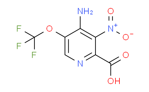 AM191044 | 1804581-54-1 | 4-Amino-3-nitro-5-(trifluoromethoxy)pyridine-2-carboxylic acid