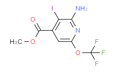 Methyl 2-amino-3-iodo-6-(trifluoromethoxy)pyridine-4-carboxylate